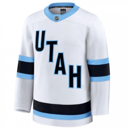 Maillot de Hockey Personnaliser Utah Hockey Club Fanatics Premium 2024-25 Blanc Extérieur - Homme